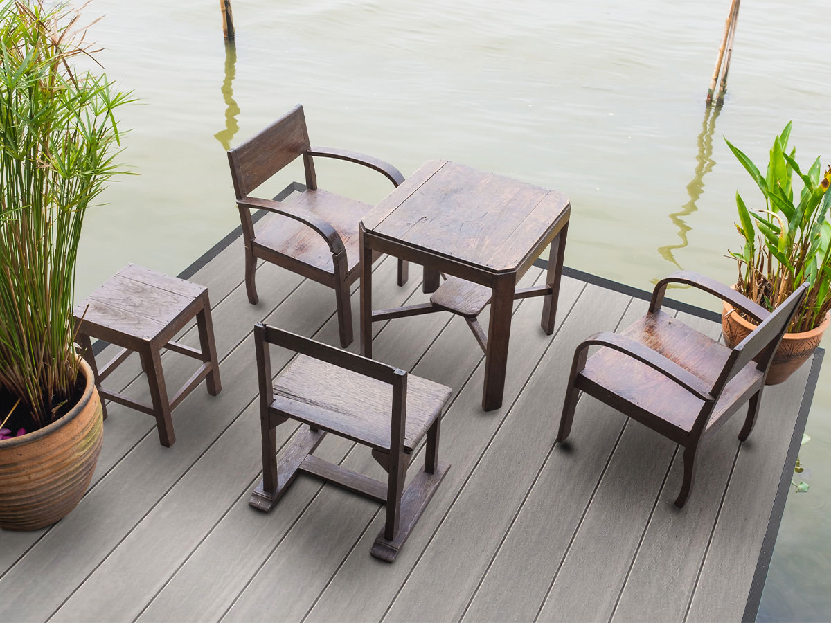 Terrasse Optima Eko Basalte 41