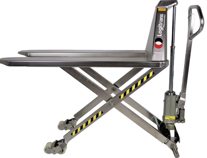 Transpalette haute levée manuel inox HLI 1004 1500 kg 5