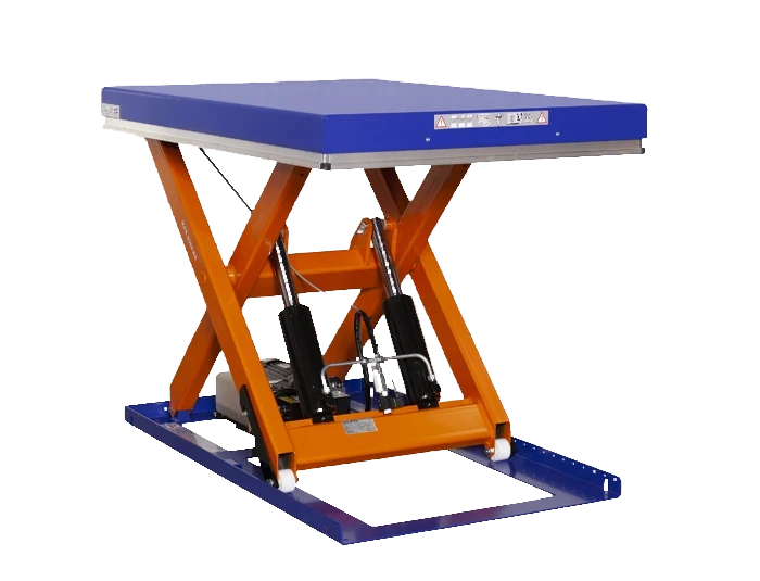 Table élévatrice à ciseaux simple acier 10 t