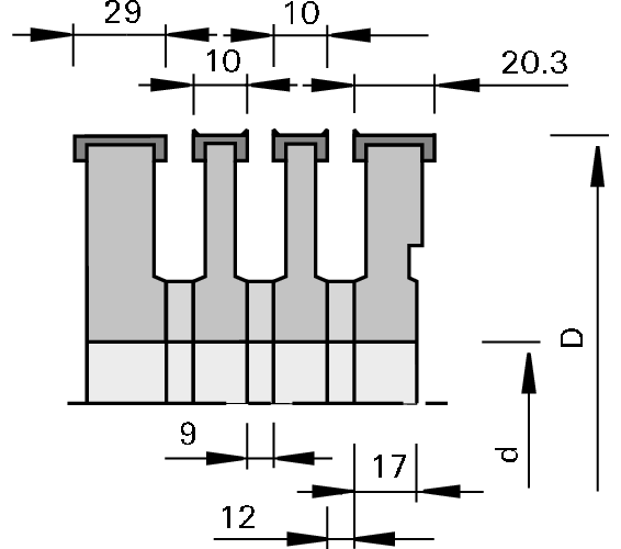 Porte-outils HW de prédégauchissage LEUCO 2