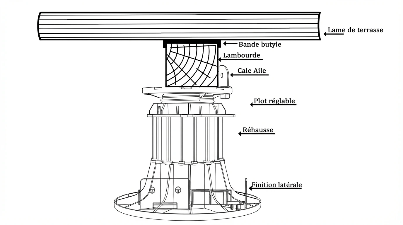 Plot réglable 60–90 m 3