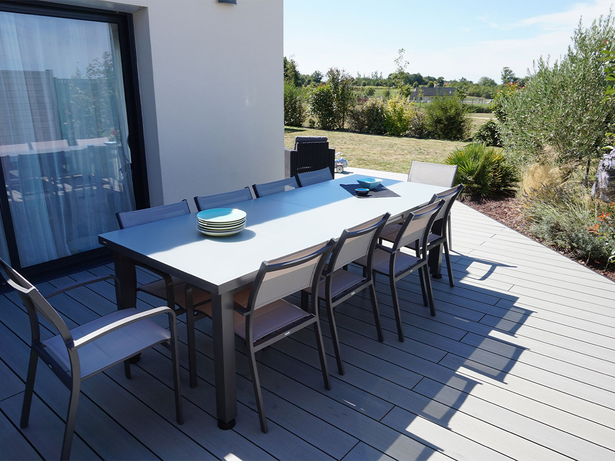 Terrasse Optima Plus Basalte 69