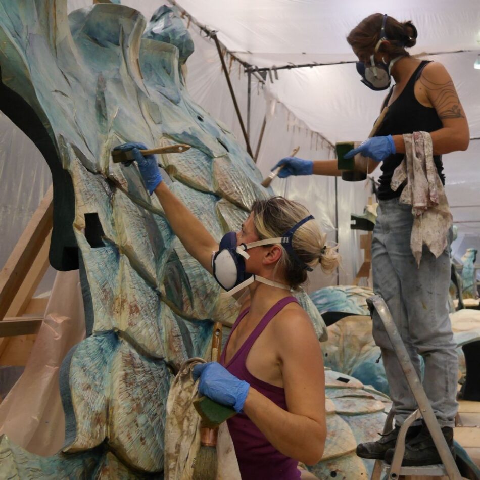 Le Dragon de Calais : le bois Accoya au service de l'imaginaire