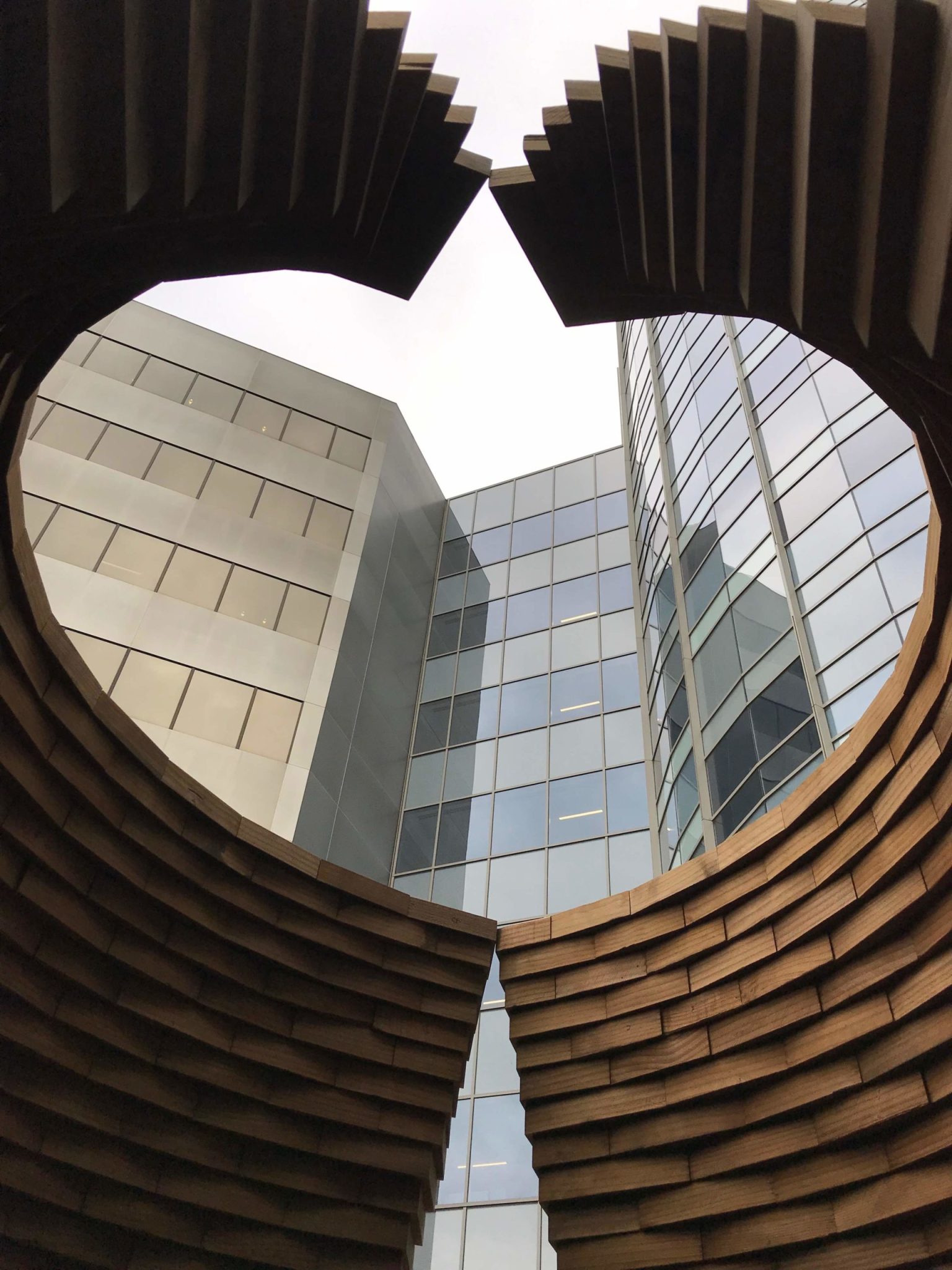 Sculpture « Heart », Inova Cancer Institute, Fairfax