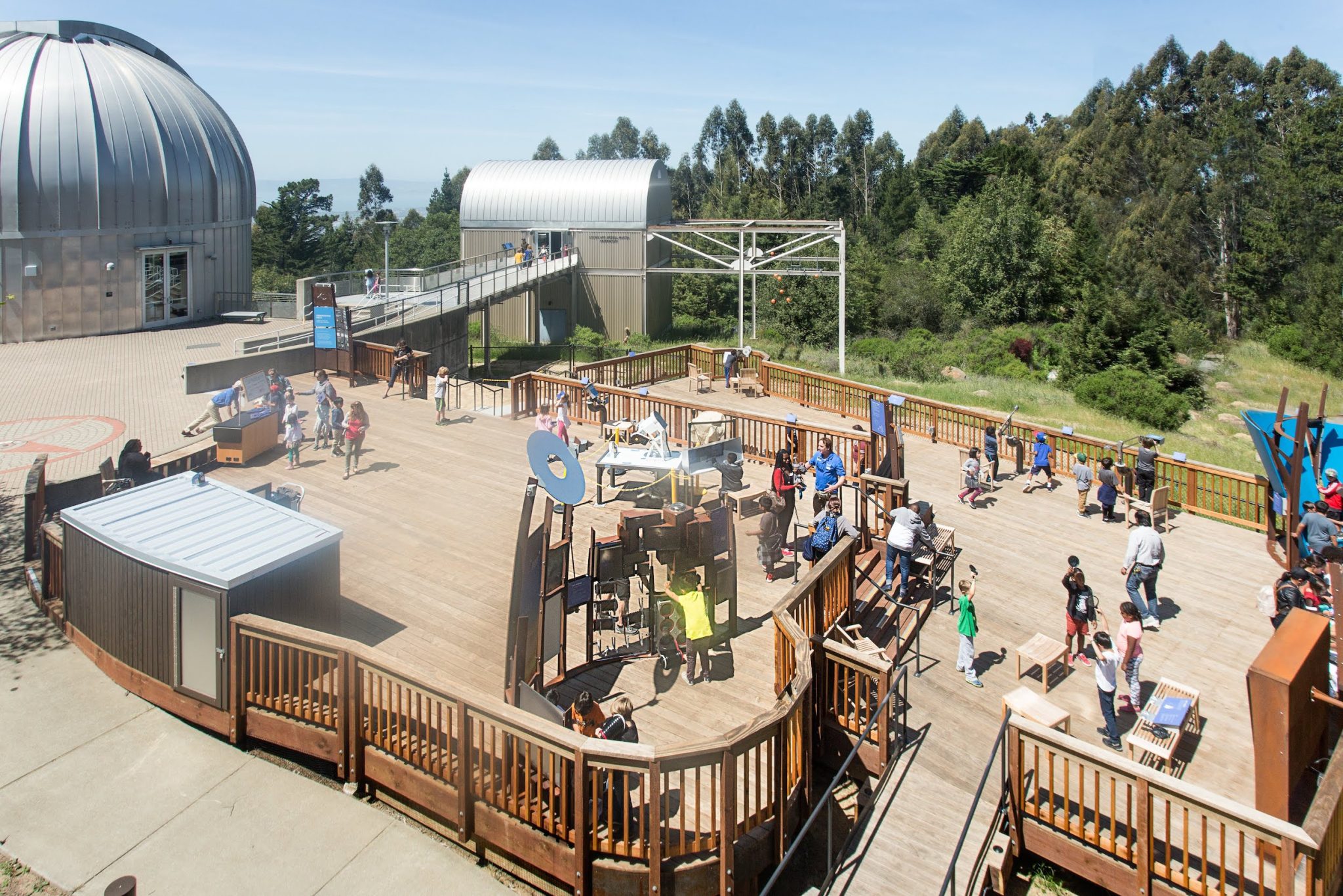 Terrasse pédagogique, Chabot Space & Science Center, Oakland
