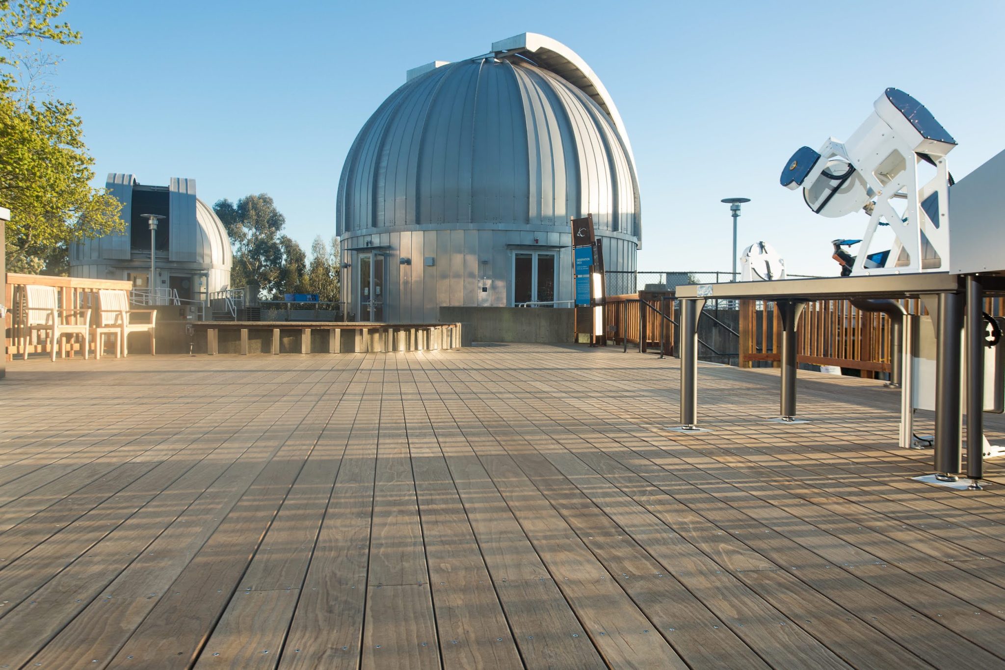 Terrasse pédagogique, Chabot Space & Science Center, Oakland