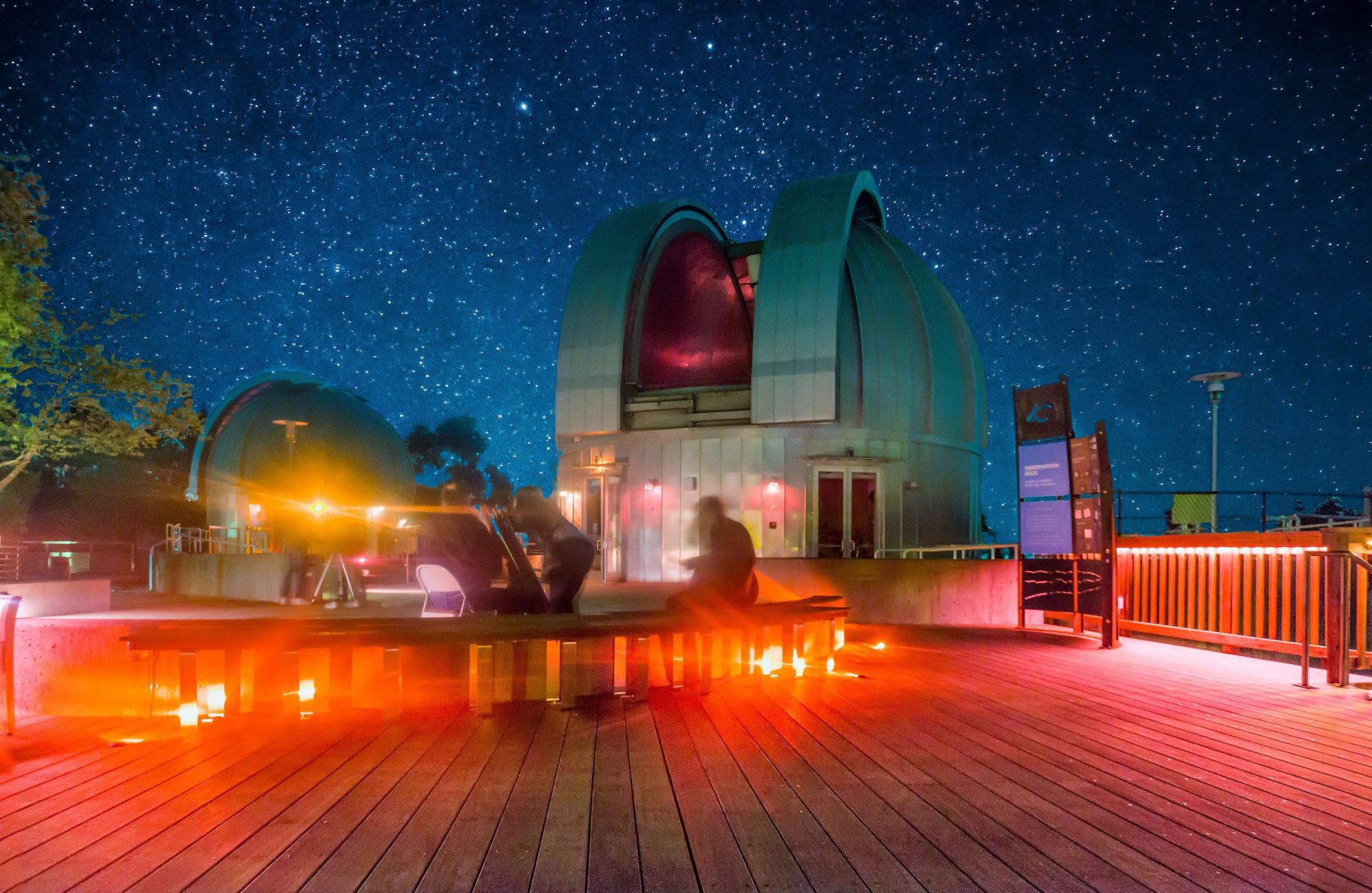 Terrasse pédagogique, Chabot Space & Science Center, Oakland