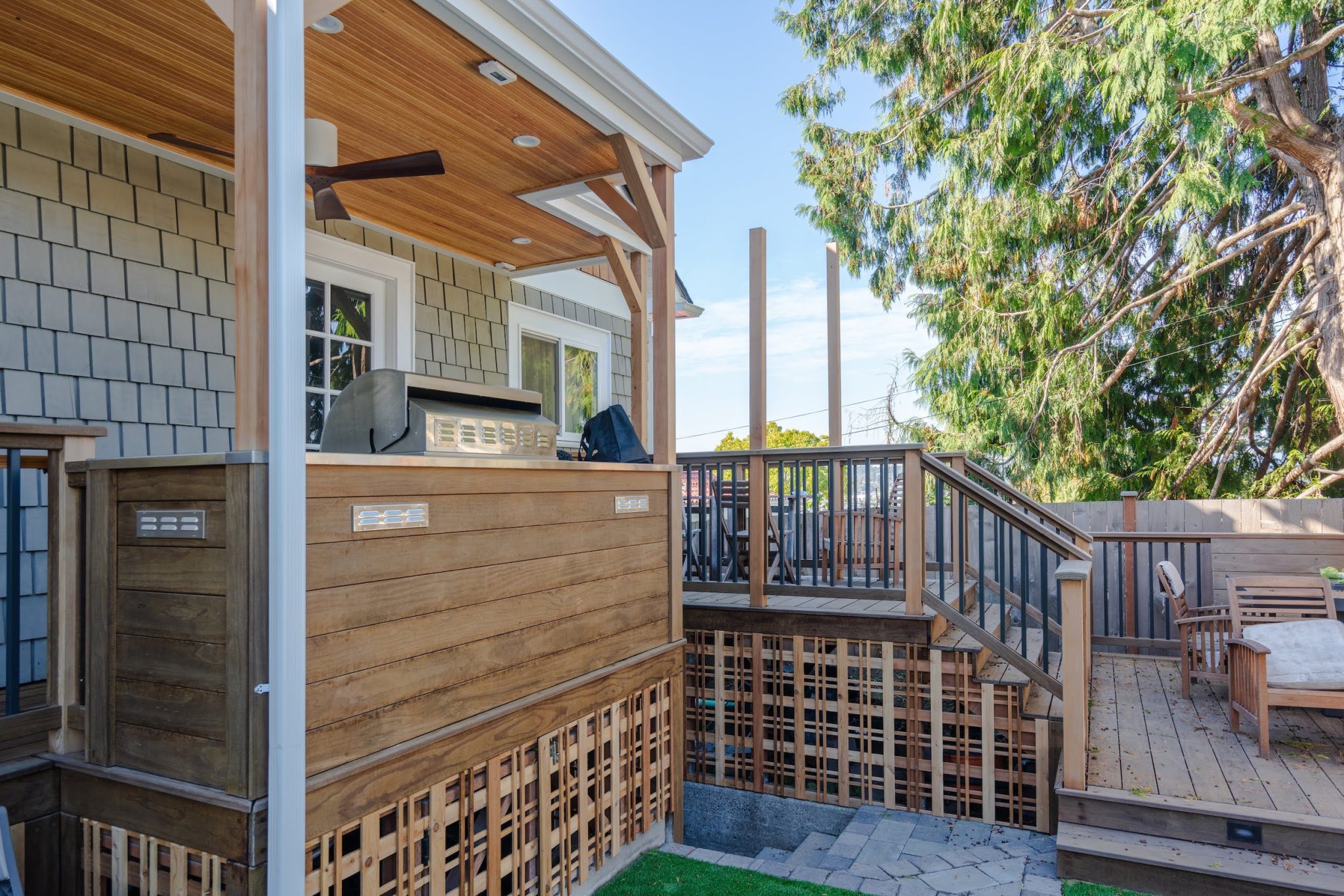 West Woodland deck, Seattle