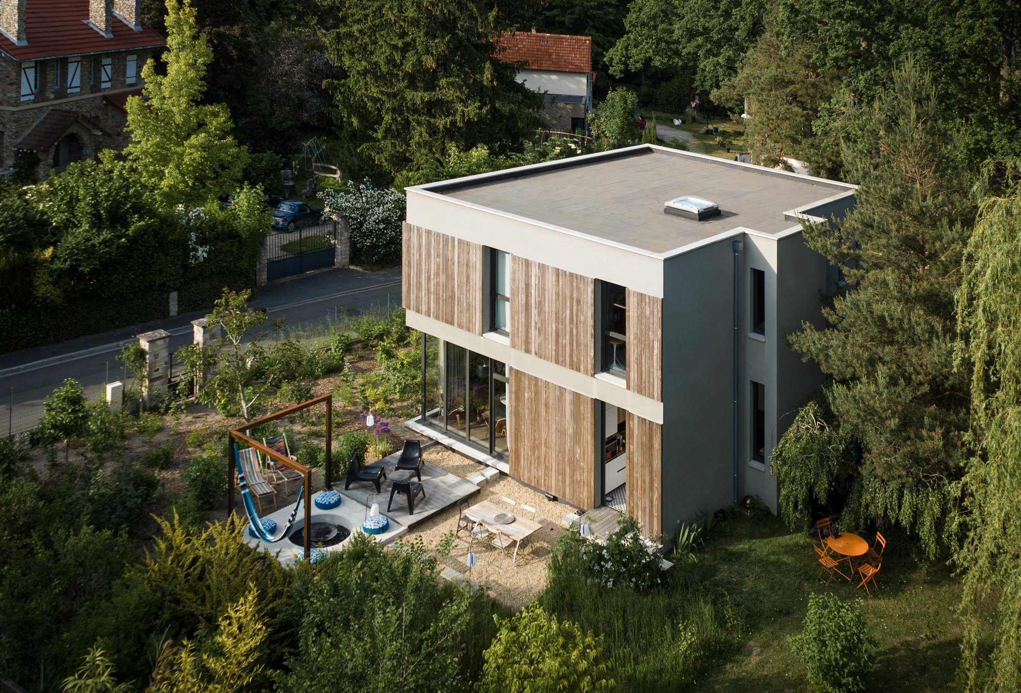 Maison d'architecte à Bois-le-Roi