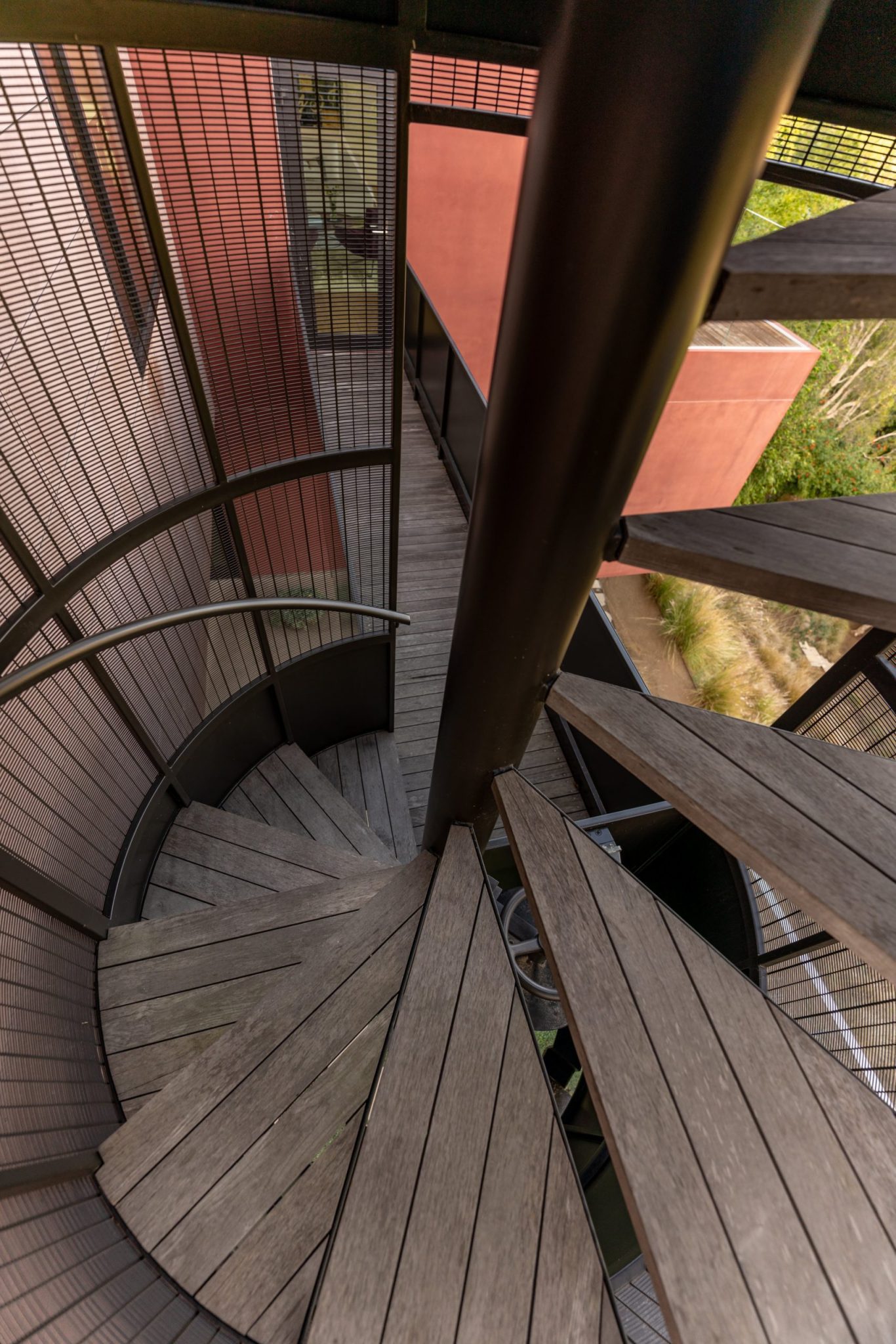 Escalier hélicoïdal, Pacific Palisades