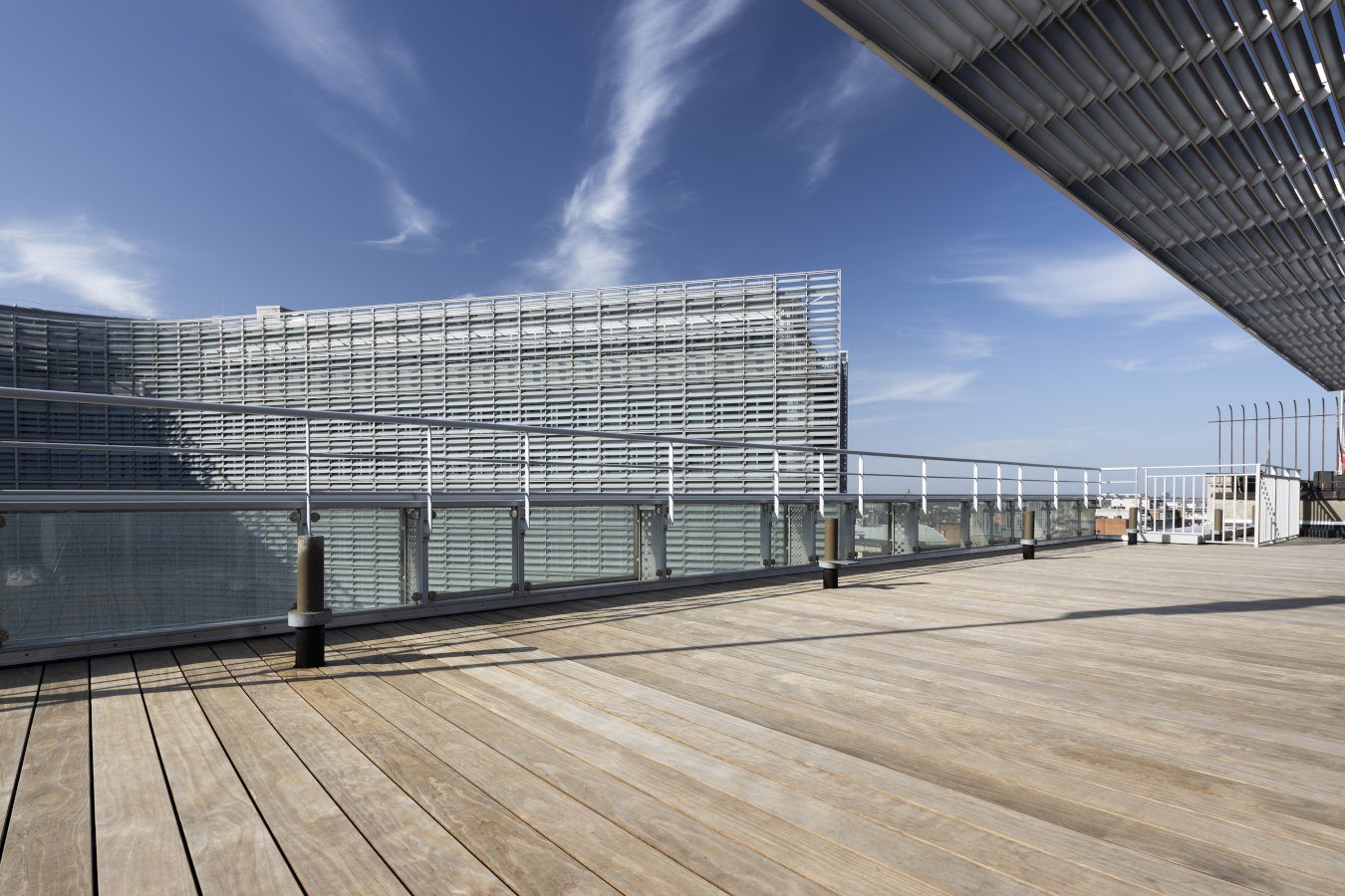 Toiture-terrasse de l'ambassade de Norvège, Bruxelles