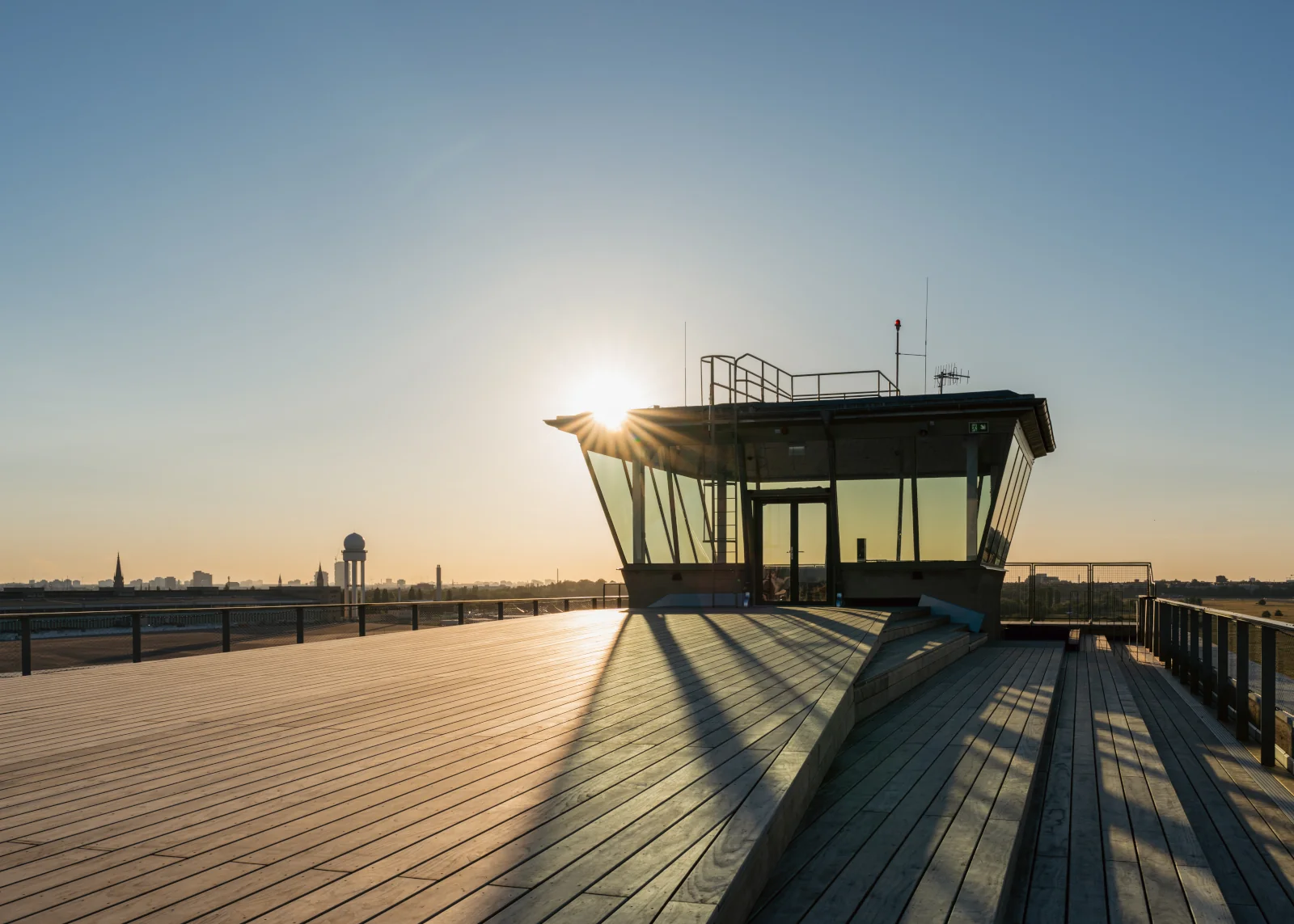 Belvédère panoramique de l'aéroport de Berlin-Tempelhof