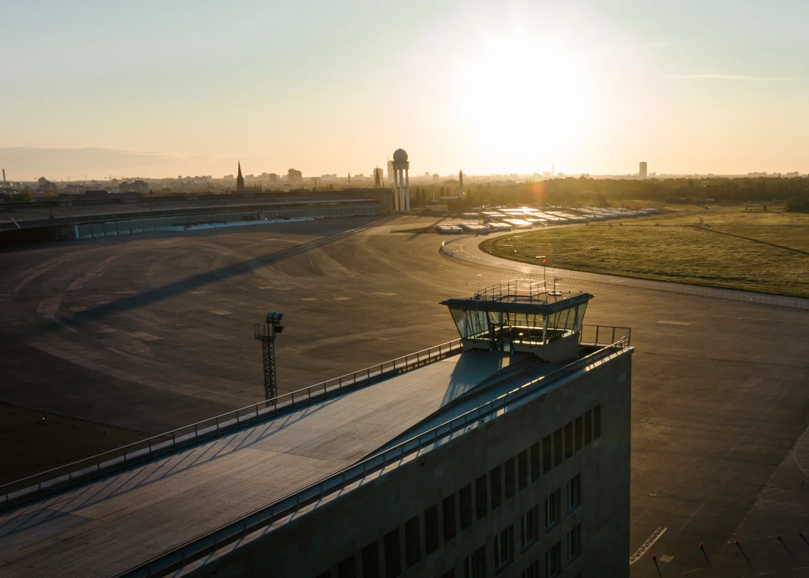 Belvédère panoramique de l'aéroport de Berlin-Tempelhof
