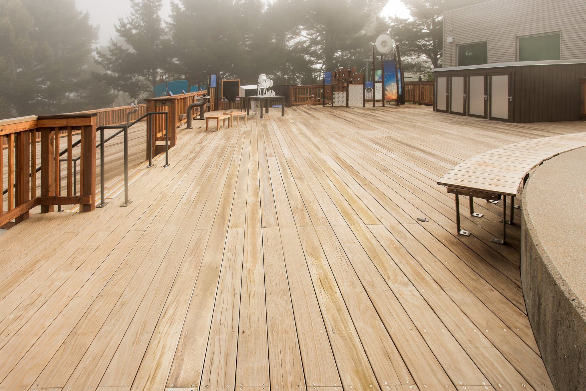 Terrasse pédagogique, Chabot Space & Science Center, Oakland